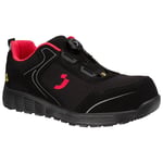 Safety Jogger ECOLOBI S1P LOW TLS SR ESD FO HRO Siyah İş Güvenlik Ayakkabısı