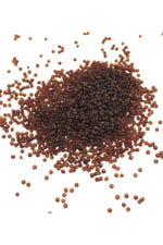 08 Kum 3 mm Şeffaf Açık Kahve Boncuk (100 Gr 6000 Adet )
