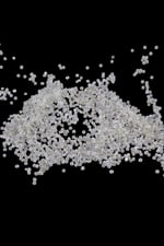 08 Kum Boncuk İçten Boyalı Gri 3 mm (100 Gr 6000 Adet)