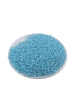 08 Kum Boncuk İçten Boyalı Koyu Buz Mavi 3 mm (100 Gr 6000 Adet)