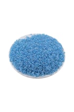 08 Kum Boncuk İçten Boyalı Mavi 3 mm (100 Gr 6000 Adet)