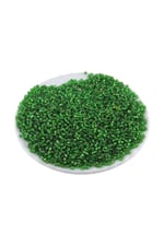 08 Kum Boncuk Kristal Koyu Yeşil 3 mm (90 Gr)