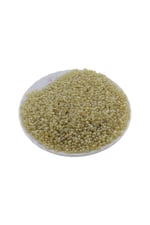 08 Kum Boncuk Şeffaf Açık Bal Sarısı 3 mm (100 Gr 6000 Adet)