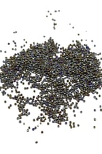 08 Kum Boncuk Siyah Janjan 3 mm (100 Gr 6000 Adet)