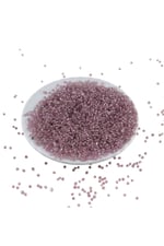 08 Kum Çift Renk Somon Boncuk 3 mm (100 Gr 6000 Adet)