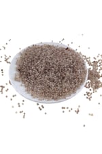 08 Kum İçten Boyalı Açık Vizon 3 mm Boncuk (50 Gr 3000 Adet)
