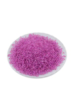 08 Kum İçten Boyalı Koyu Fuşya 3 mm Boncuk (100 Gr 6000 Adet)