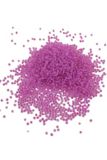 08 Kum İçten Boyalı Koyu Fuşya 3 mm Boncuk (100 Gr 6000 Adet)