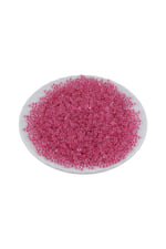 08 Kum İçten Boyalı Koyu Pembe 3 mm Boncuk (100 Gr 6000 Adet)