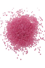 08 Kum İçten Boyalı Koyu Pembe 3 mm Boncuk (100 Gr 6000 Adet)
