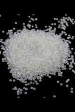 08 Kum İnci Kırık Beyaz Boncuk 3 mm (85 Gr )