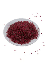 08 Kum Janjan Kırmızı Boncuk 3 mm (70 Gr)