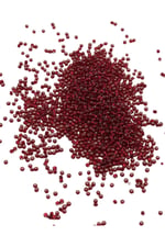 08 Kum Janjan Kırmızı Boncuk 3 mm (70 Gr)