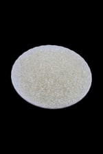 08 Kum Koyu Beyaz Şeffaf Boncuk 3 mm (100 Gr 6000 Adet )