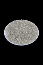 08 Kum Koyu Gümüş 3 mm Boncuk (100 Gr 6000 Adet)