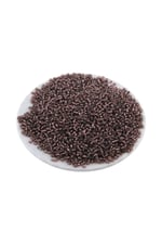 08 Kum Koyu Kahve Boncuk 3 mm (100 Gr 6000 Adet)
