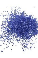 08 Kum Parlament Mavi Boncuk 3 mm (100 Gr 6000 Adet)