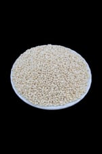 08 Kum Şeffaf Bej 3 mm Boncuk (100 Gr 6000 Adet )