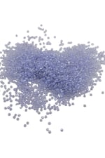 08 Kum Şeffaf Mavi Boncuk 3 mm (90 Gr)