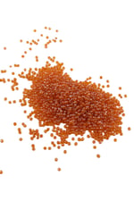 08 Kum Turuncu Boncuk 3 mm (100 Gr 6000 Adet)