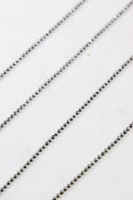 1 mm Tırnak Makası Zinciri Aksesuar Takı Malzemesi 2 Metre