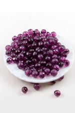 10 mm 2 Renk Mürdüm Akrilik Boncuk Aksesuar Takı Malzemesi (25 Gram)