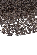 10 mm Bambu Mat Kahve Rengi Ahşap Boncuk 40 gr