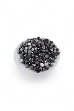 10 mm Çivi Dikme Taş Metalik Gri Boncuk (30 Gr 80 Adet)