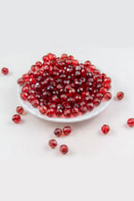 10 mm Güzel Bordo Akrilik Boncuk Aksesuar Takı Malzemesi (25 Gram)