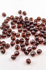 10 mm Koyu Kahve Akrilik Boncuk Aksesuar Takı Malzemesi (25 Gram)