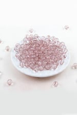 10 mm Lila Akrilik Boncuk Aksesuar Takı Malzemesi (25 Gram)