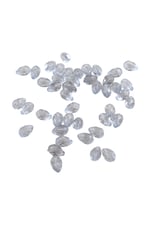 10x14 mm Damla Akrilik Bebe Mavisi Boncuk (25 gr 34 Adet)