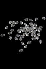 10x14 mm Damla Vizon Akrilik Boncuk (25 gr 34 Adet)