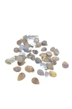 10x14 mm Yandan Delikli Damla Şekilli Pul Doğal Taş (20 Adet)