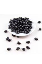 10x15 mm Siyah Damla Akrilik Boncuk Aksesuar (20 Gram)