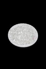 10x17 mm Damla İçten Delikli Şeffaf Akrilik Boncuk (25 Gr 25 Adet)