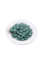 10x18 mm İçten Delikli Oval Bombeli Yeşili Boncuk Aksesuar (5 Adet)