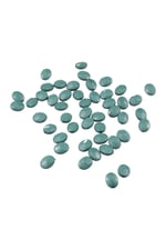 10x18 mm İçten Delikli Oval Bombeli Yeşili Boncuk Aksesuar (5 Adet)