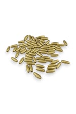 12 Mm Altın Sarısı (22X6 MM) Ahşap Boncuk 35 gr (70 ADET)