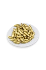 12 Mm Altın Sarısı (22X6 MM) Ahşap Boncuk 35 gr (70 ADET)