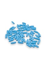 12 Mm Arpa Açık Mavi (22X6 MM) Ahşap Boncuk 35 gr (70 ADET)
