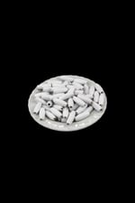 12 Mm Arpa Beyaz (22X6 MM) Ahşap Boncuk 35 gr (70 ADET)