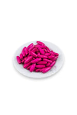 12 Mm Arpa Fuşya (22X6 MM) Ahşap Boncuk 35 gr (70 ADET)
