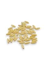12 Mm Arpa Hardal Sarısı (22X6 MM) Ahşap Boncuk 35 gr (70 ADET)