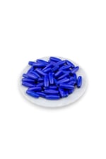 12 Mm Arpa Saks Mavisi (22X6 MM) Ahşap Boncuk 35 gr (70 ADET)