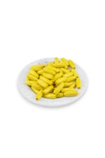 12 Mm Arpa Sarı (22X6 MM) Ahşap Boncuk 35 gr (70 ADET)