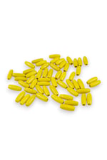 12 Mm Arpa Sarı (22X6 MM) Ahşap Boncuk 35 gr (70 ADET)