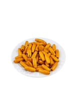 12 Mm Arpa Turuncu (22X6 MM) Ahşap Boncuk 35 gr (70 ADET)