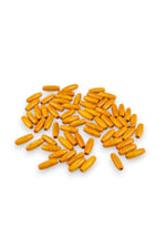 12 Mm Arpa Turuncu (22X6 MM) Ahşap Boncuk 35 gr (70 ADET)