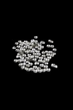 12 mm Gümüş Bombeli Pirinç Metal Pul Payet (30 Gr 60 Adet)